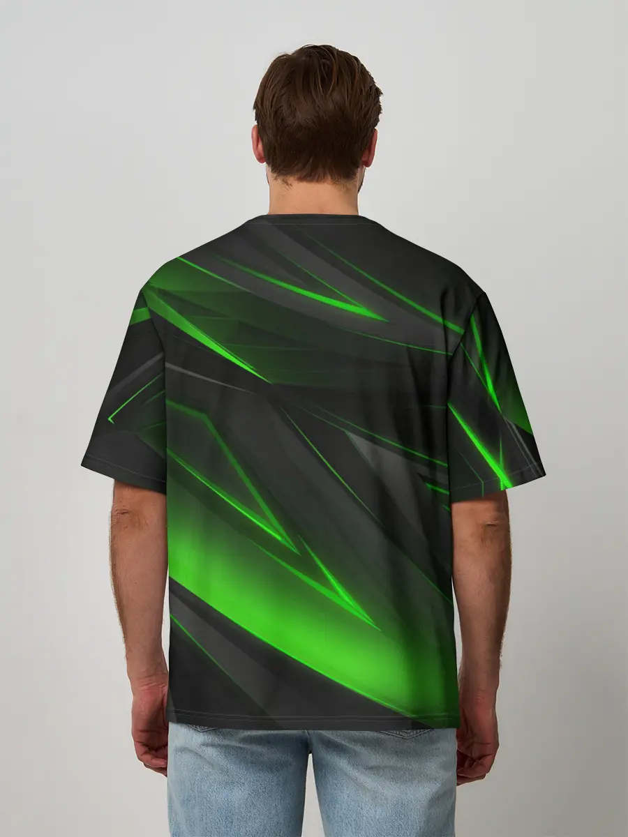 Мужская футболка оверсайз / CYBERPUNK 2077