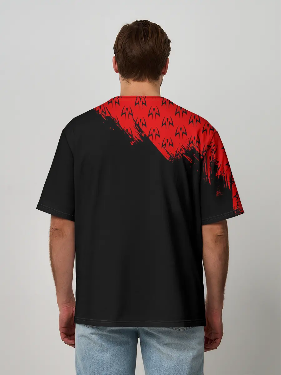 Мужская футболка оверсайз / Рёмен Сукуна | Магическая битва