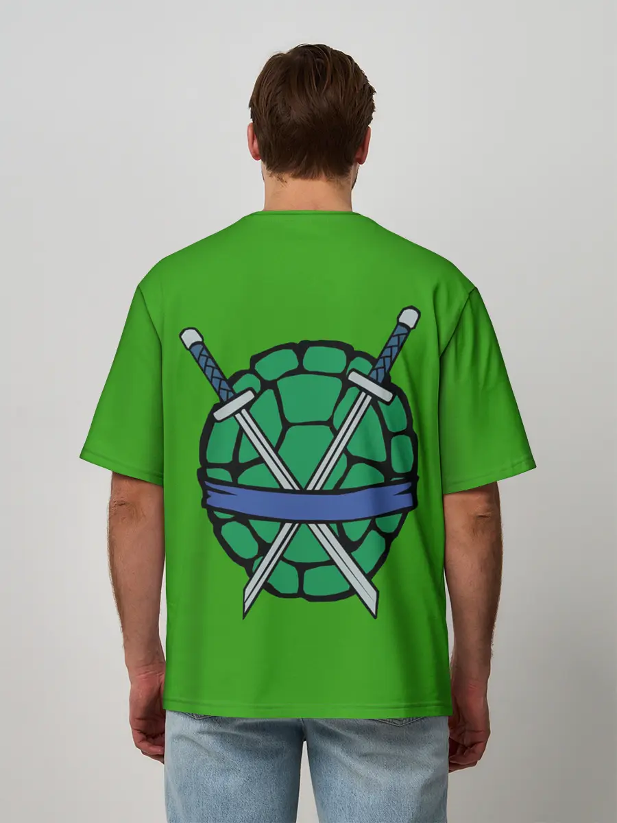 Мужская футболка оверсайз / Черепашки-ниндзя