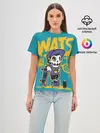 Женская базовая футболка / Граффити Wats
