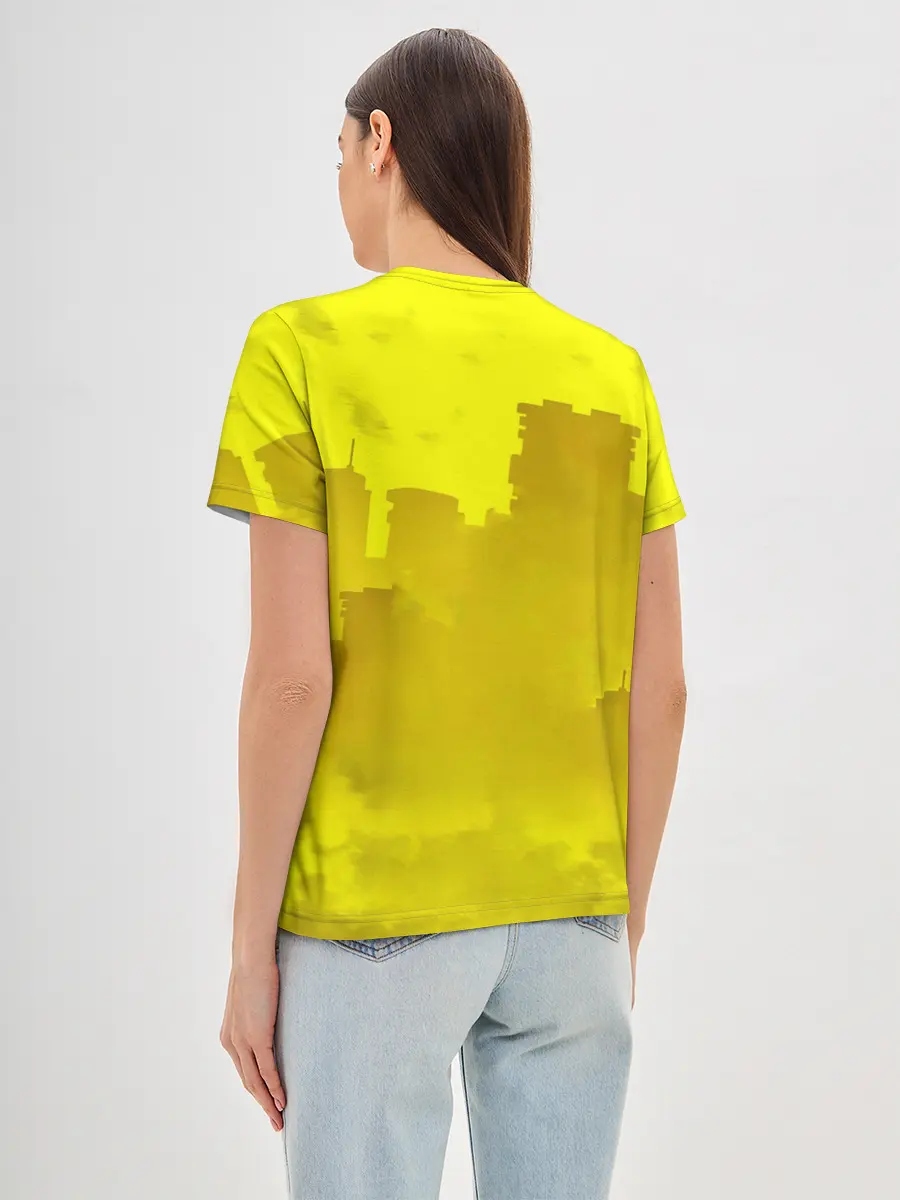 Женская базовая футболка / Cyberpunk 2077