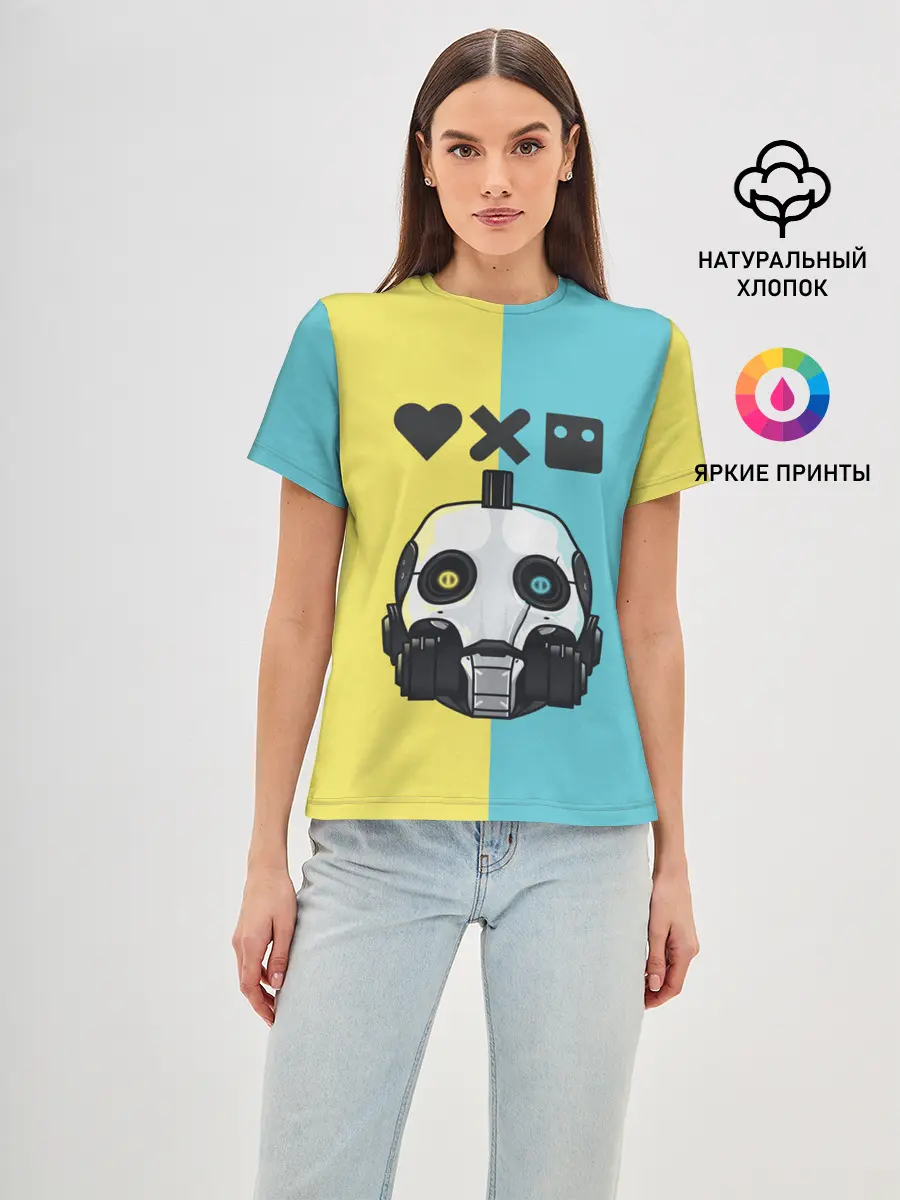 Женская базовая футболка / XBOT 4000 | Love, Death and Robots