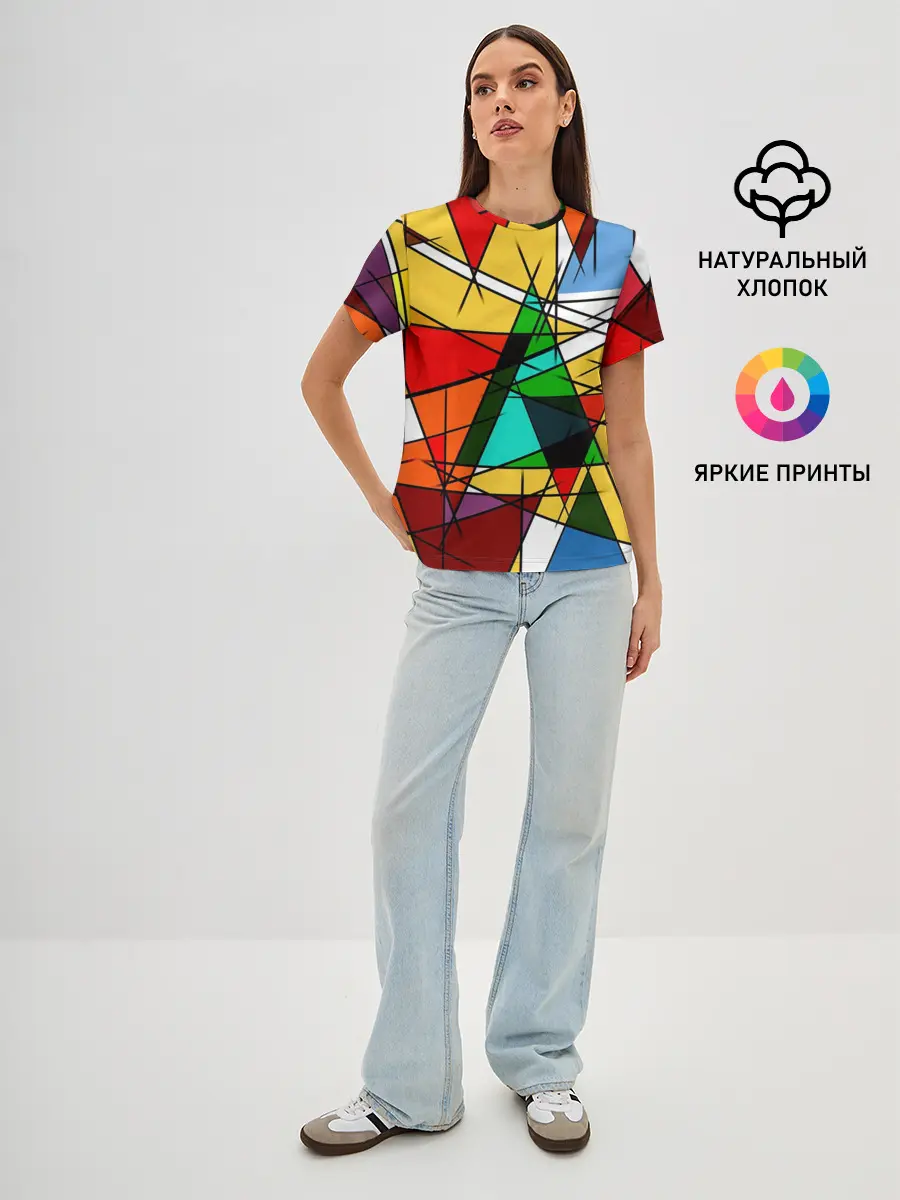 Женская базовая футболка / ПИКАССО