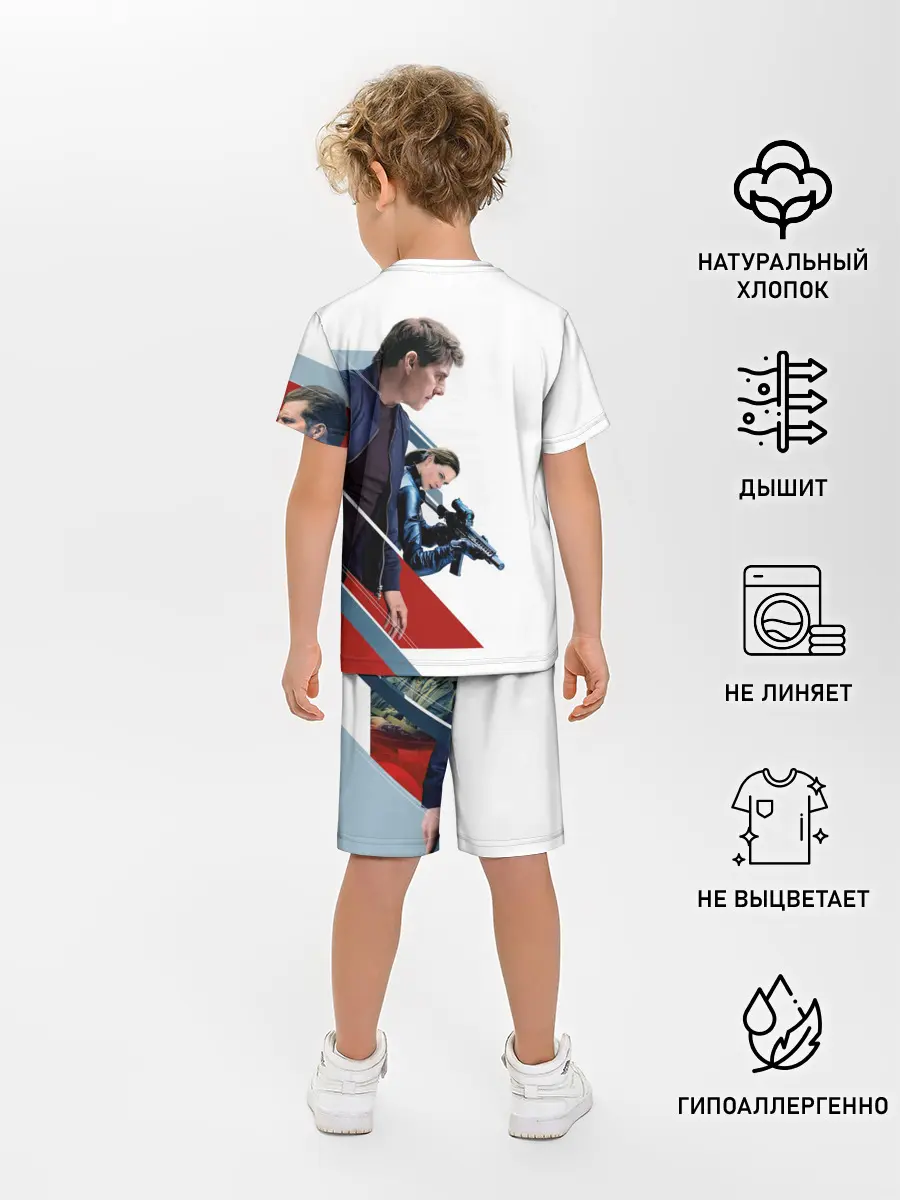 Детская пижама с шортами / Mission: Impossible Art