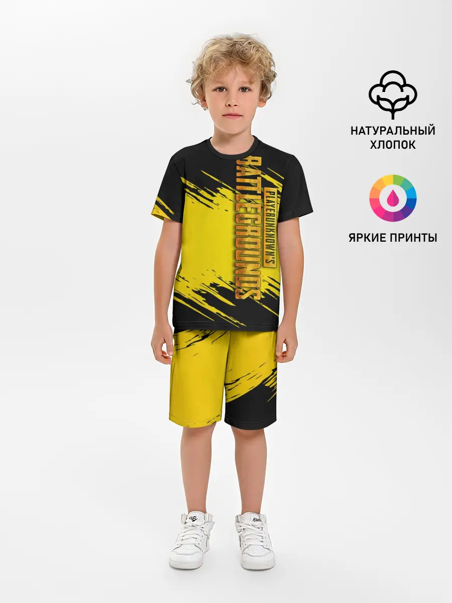 Детская пижама с шортами / PUBG