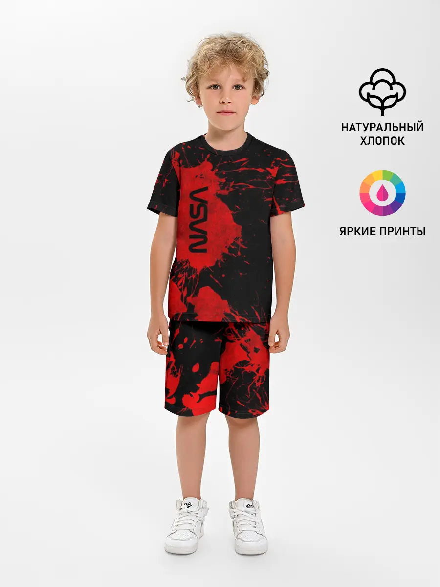 Детская пижама с шортами / NASA