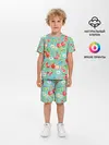 Детская пижама с шортами / Яркое лето