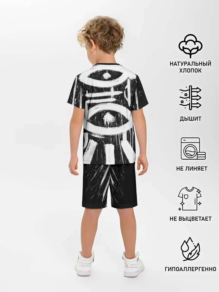 Детская пижама с шортами / Новая визуальная культура