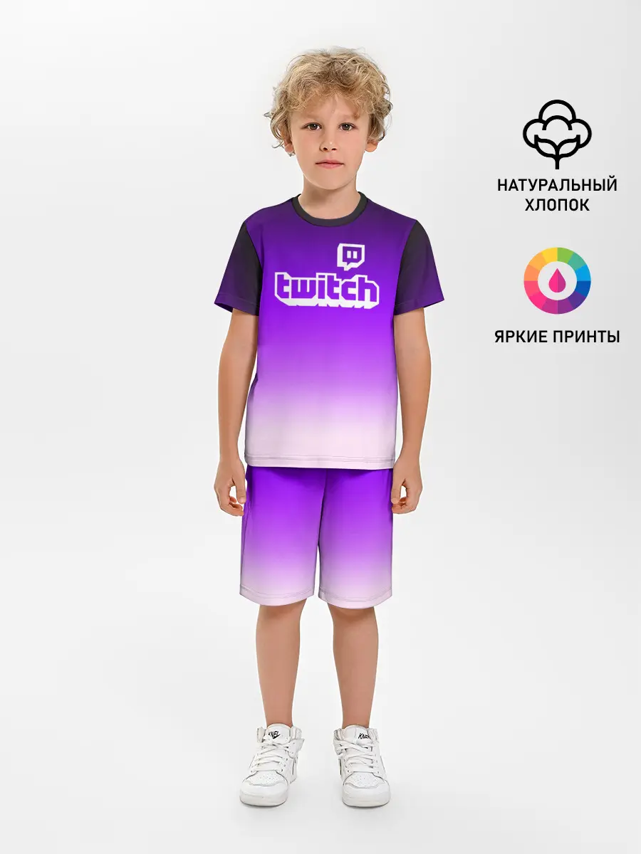 Детская пижама с шортами / Twitch