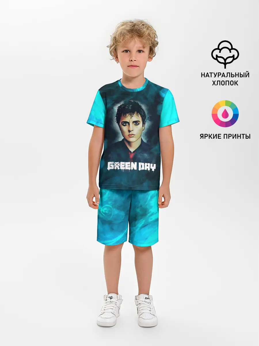 Детская пижама с шортами / Billie | GreenDay | ГринДай