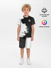 Детская пижама с шортами / Real Madrid uniform black 2018