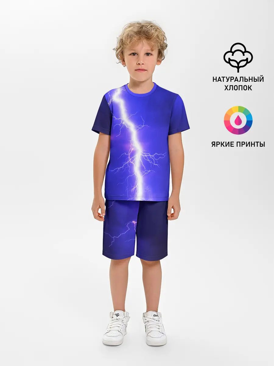 Детская пижама с шортами / NEON ELECTRIX
