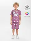 Детская пижама с шортами / Единорог