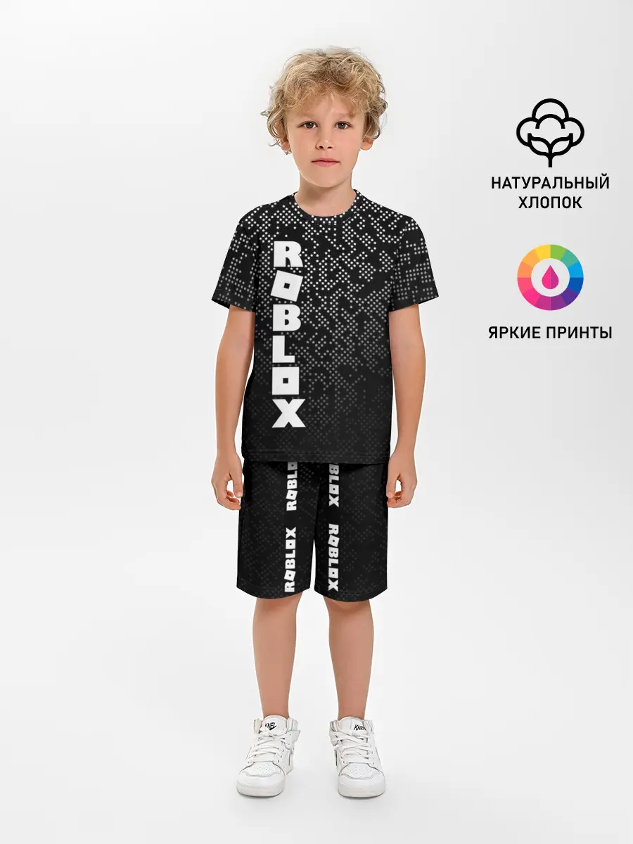 Детская пижама с шортами / Roblox