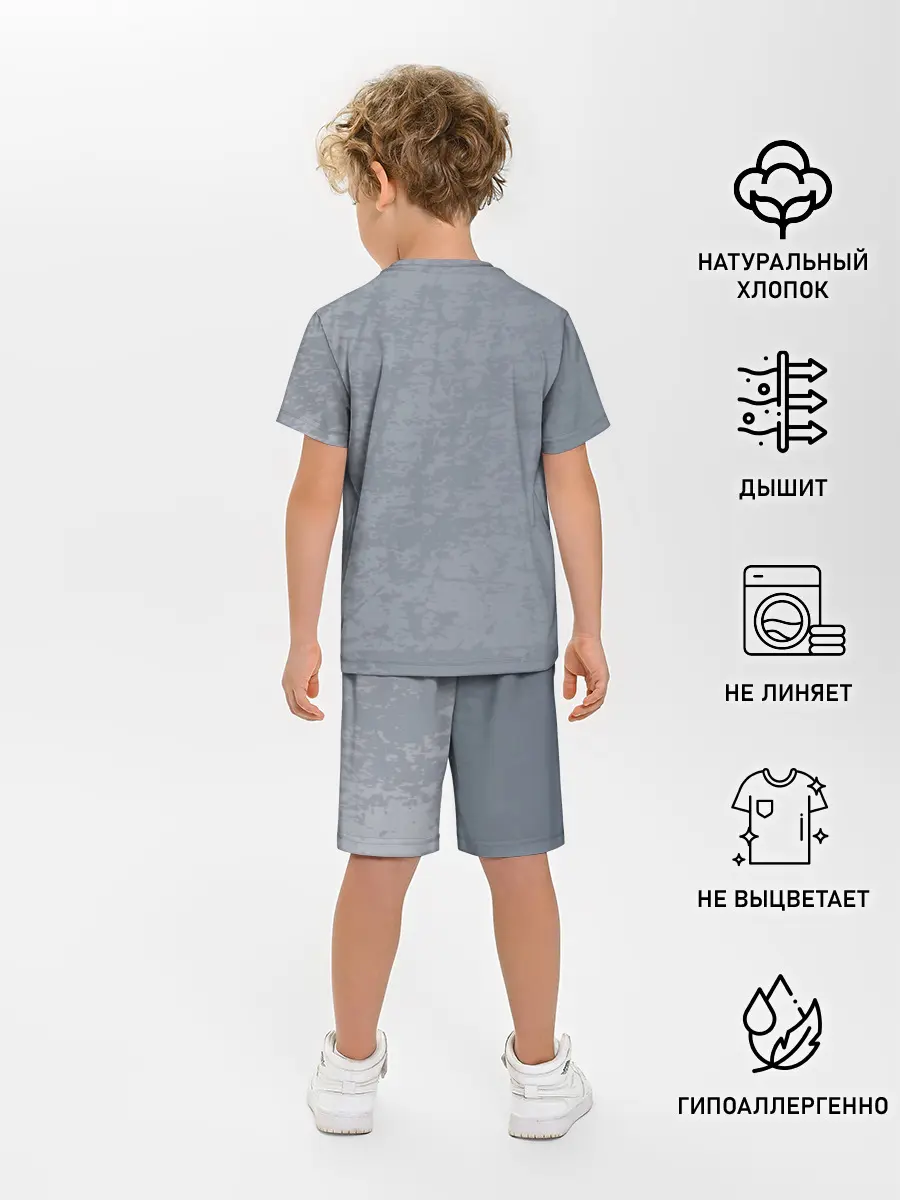 Детская пижама с шортами / Футбол