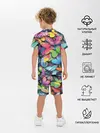 Детская пижама с шортами / Радужный рой