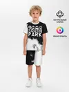 Детская пижама с шортами / Все пацаны на черном фоне Южный Парк