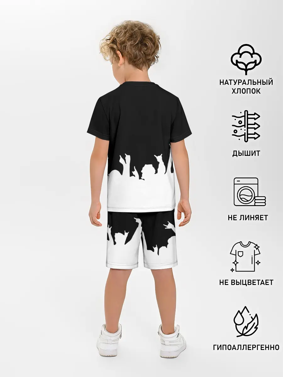 Детская пижама с шортами / Metallica