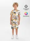 Детская пижама с шортами / Кошачья стая