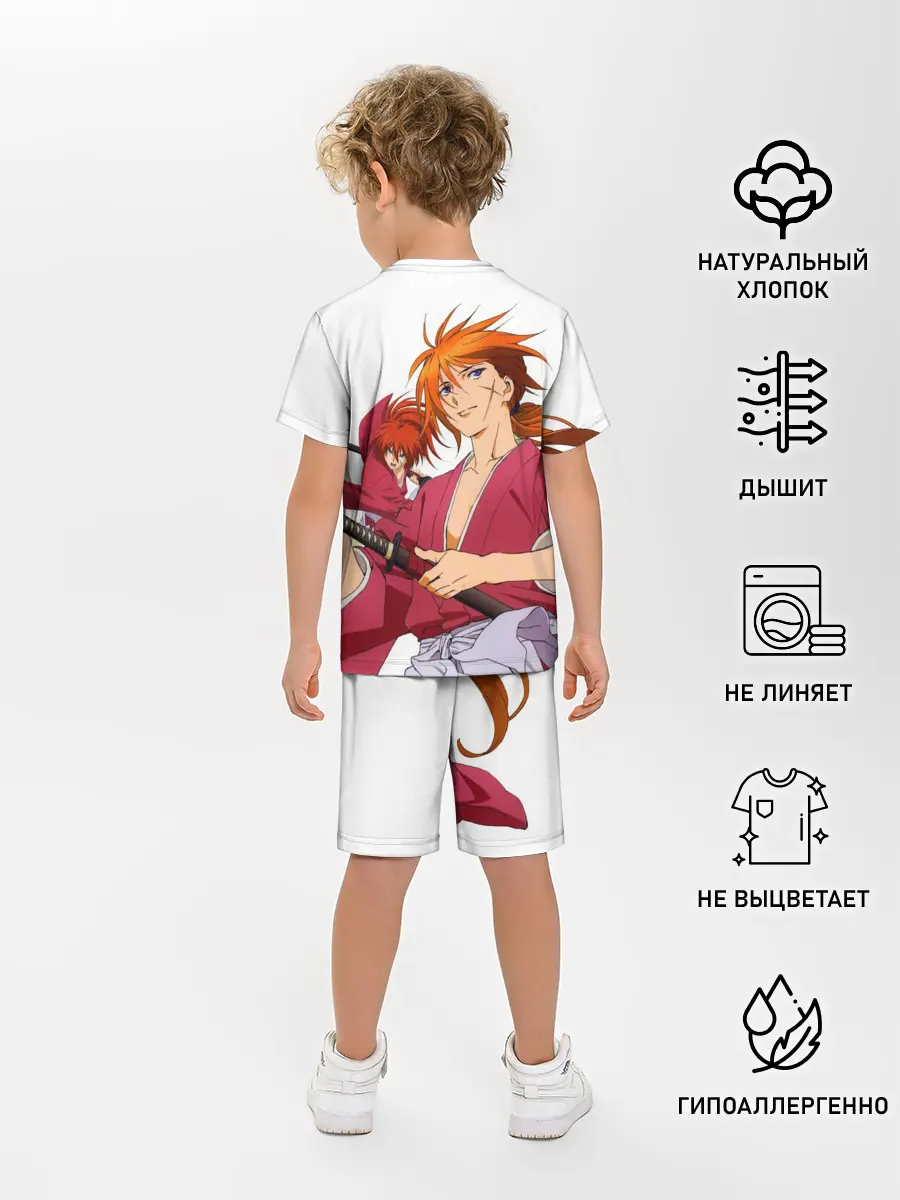 Детская пижама с шортами / Бродяга Кенсин - Химура