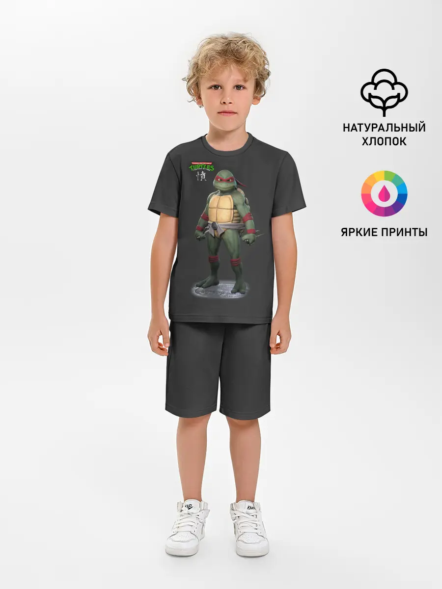 Детская пижама с шортами / Черепашки-ниндзя