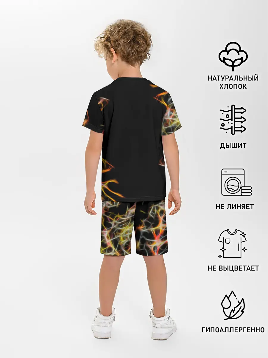 Детская пижама с шортами / медуза