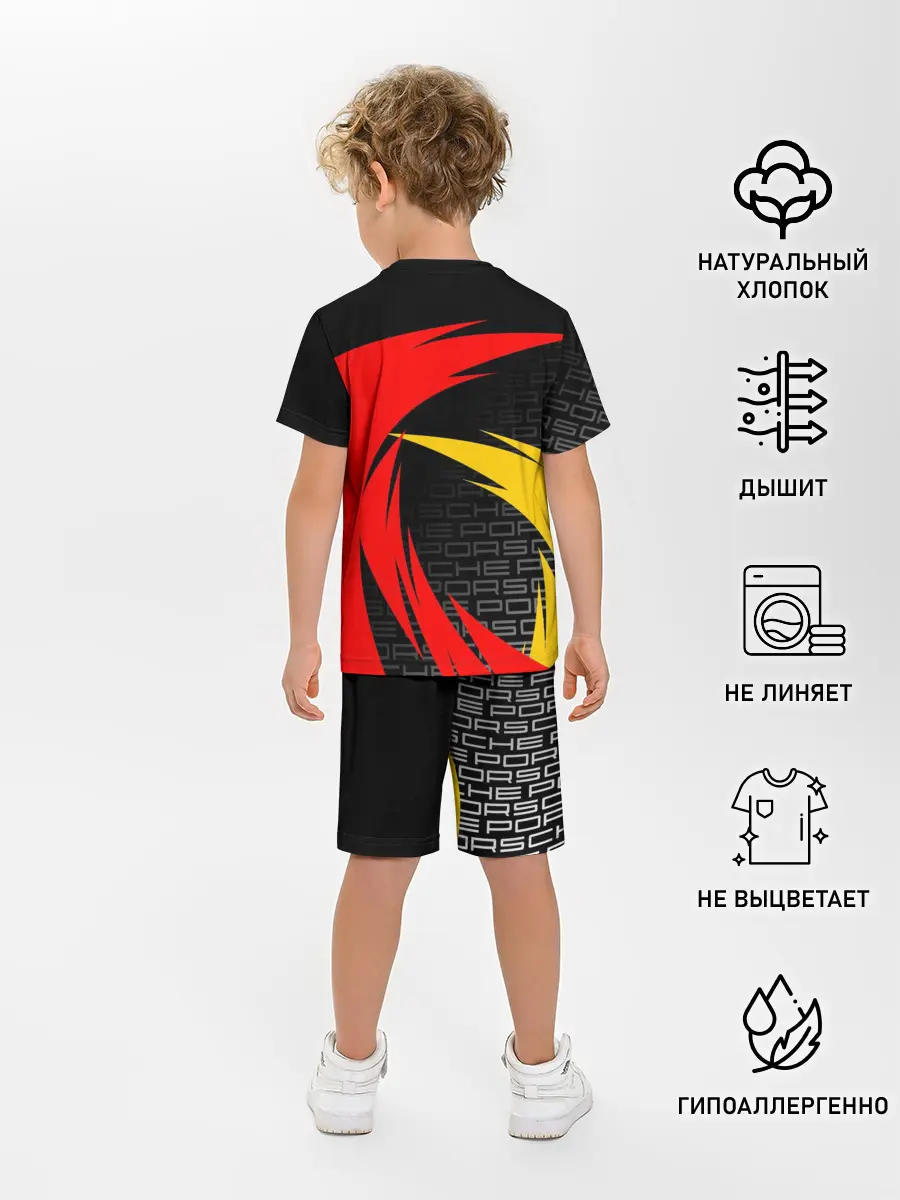Детская пижама с шортами / PORSCHE / ПОРШ / СПОРТ