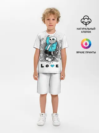 Детская пижама с шортами / Made of love