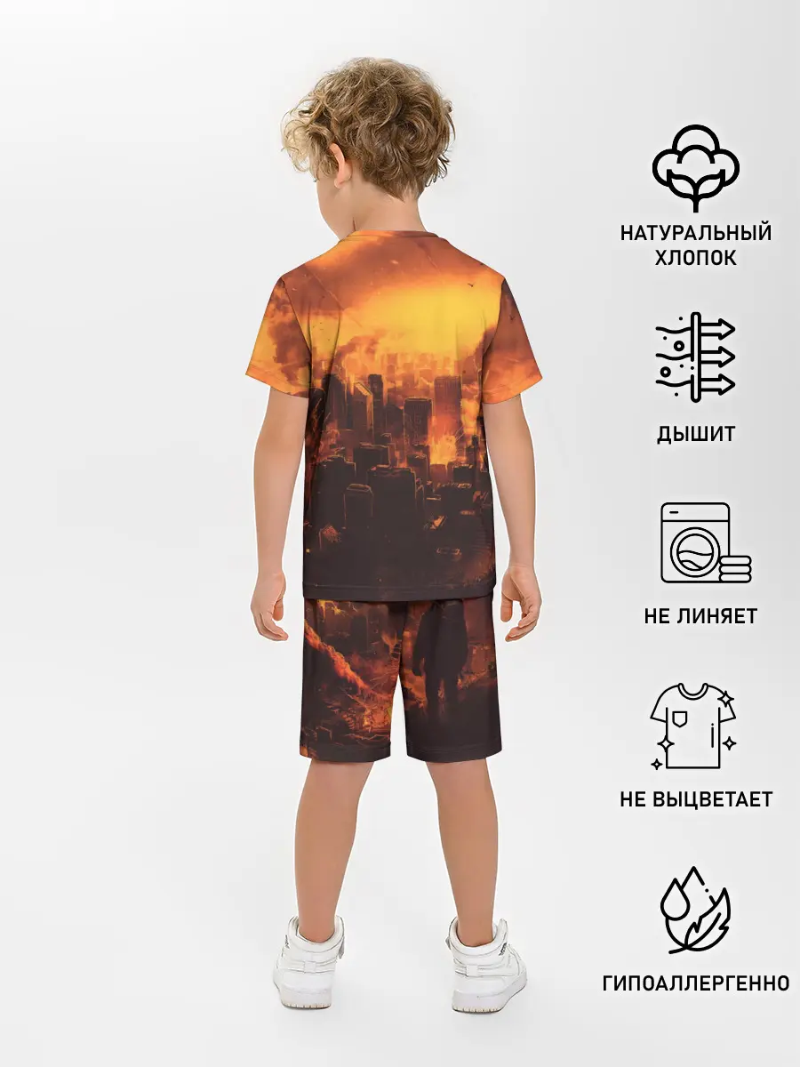 Детская пижама с шортами / S.T.A.L.K.E.R Олег