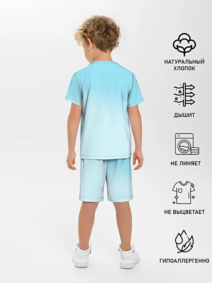 Детская пижама с шортами / Кохаку Доктор Стоун