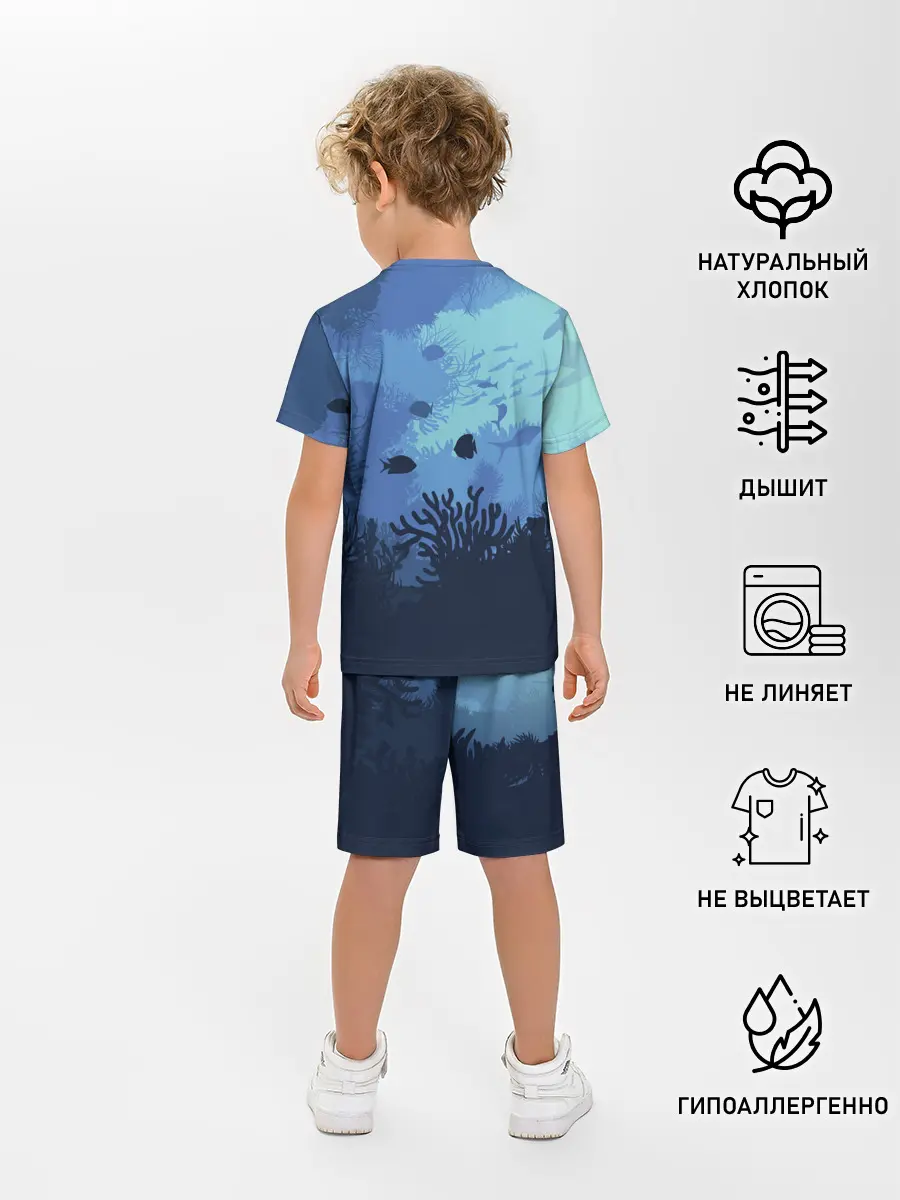 Детская пижама с шортами / Mermaid | Русалочка