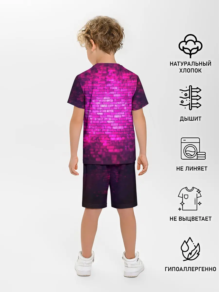 Детская пижама с шортами / Скид и Памп