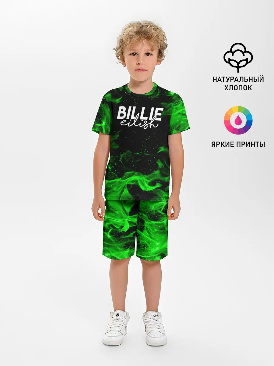 Детская пижама с шортами / BILLIE EILISH