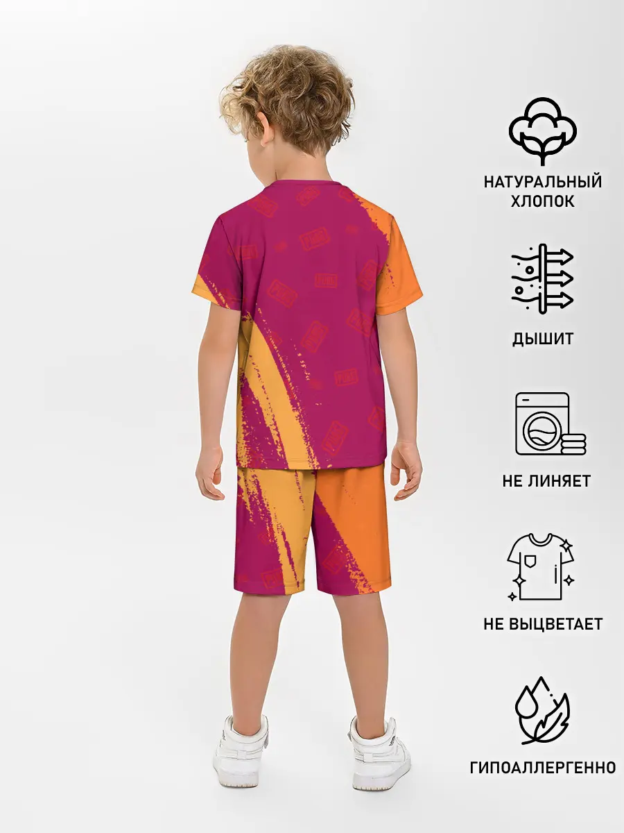 Детская пижама с шортами / PUBG / ПАБГ