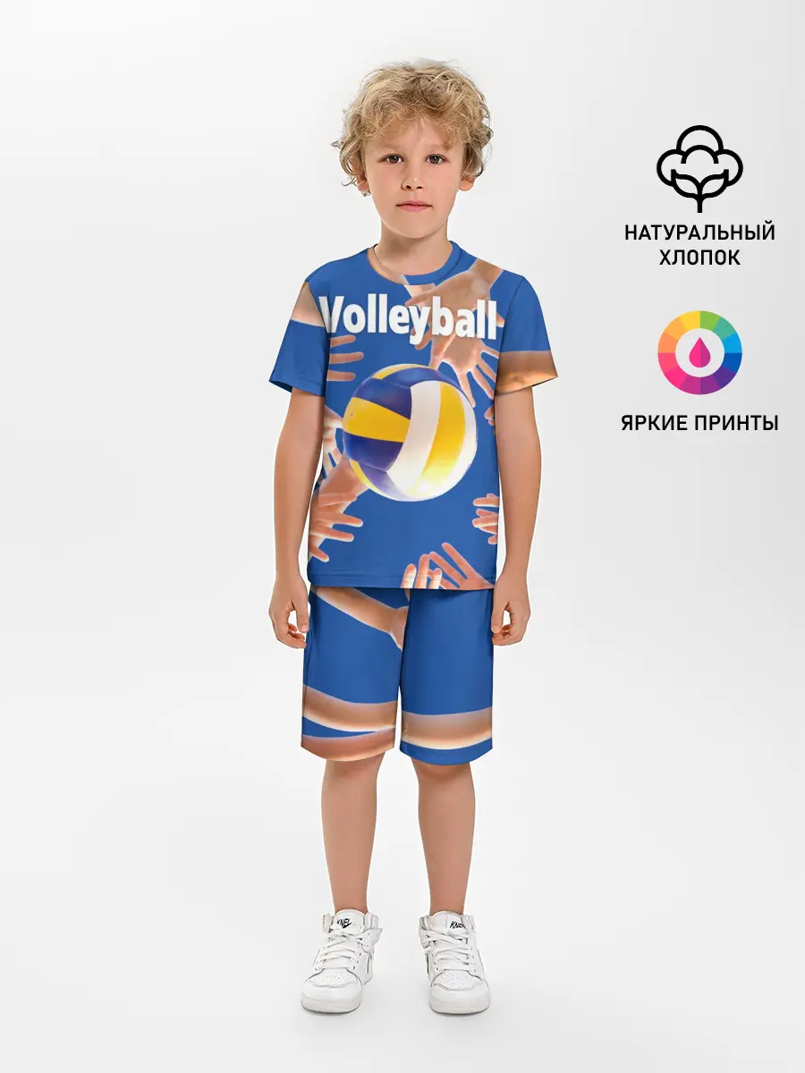 Детская пижама с шортами / Волейбол 24