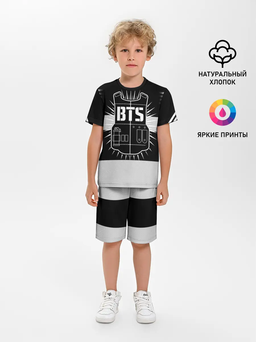 Детская пижама с шортами / BTS ARMY 97 JUNG KOOK