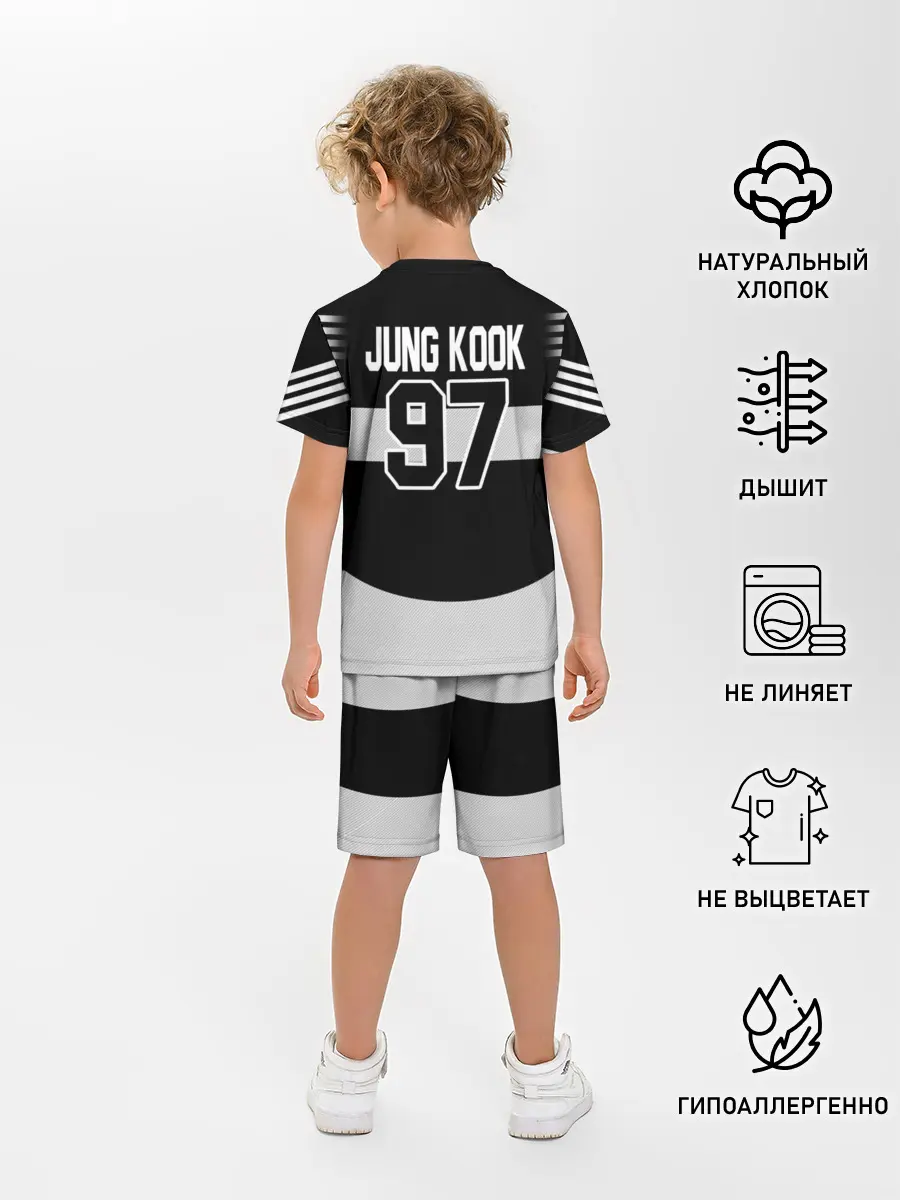 Детская пижама с шортами / BTS ARMY 97 JUNG KOOK