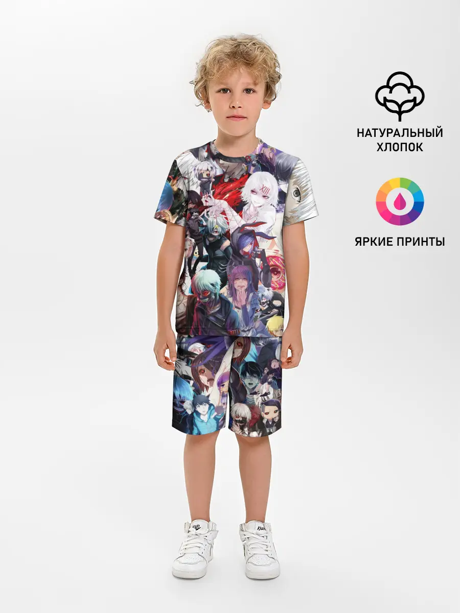Детская пижама с шортами / Tokyo-Ghoul