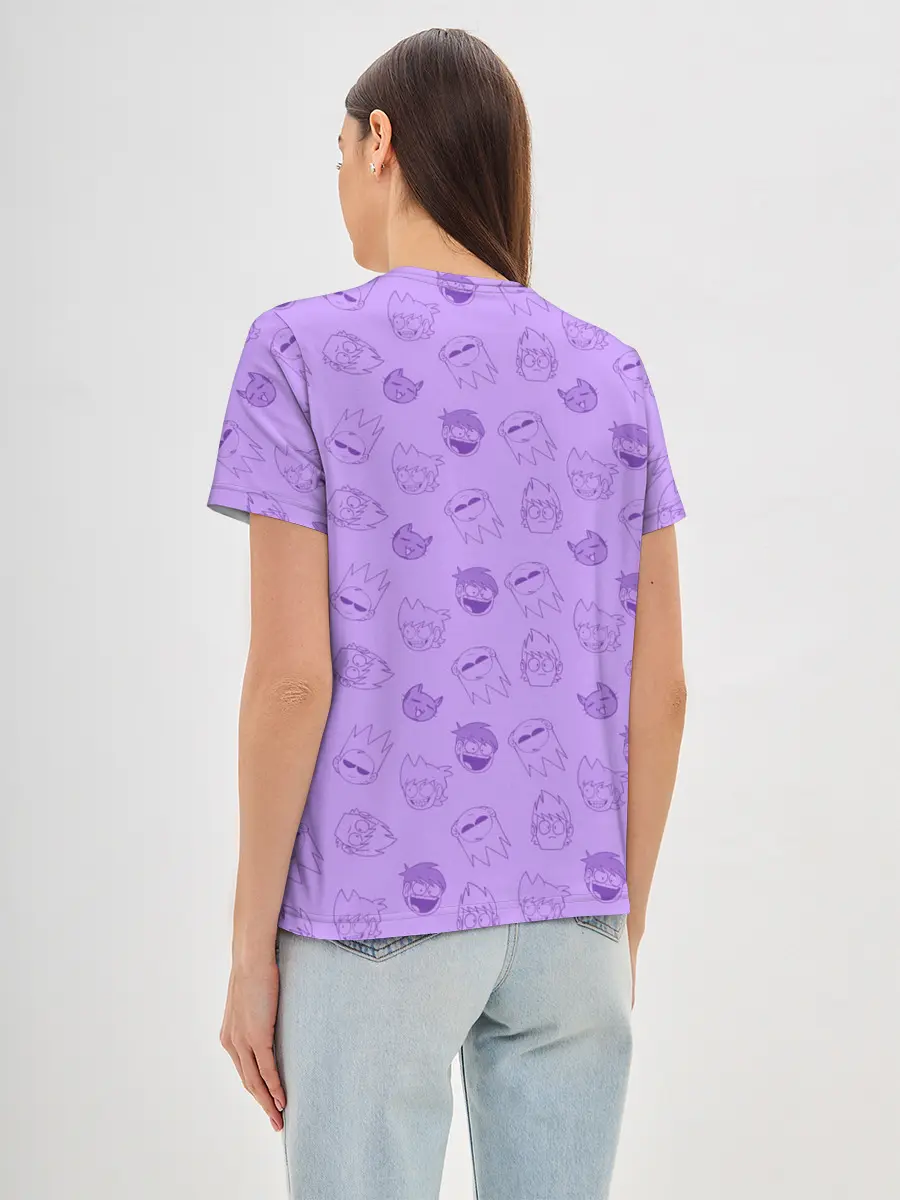 Женская базовая футболка / Pattern EDDSWORLD