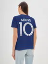 Женская базовая футболка / Mbappe home EURO 2020