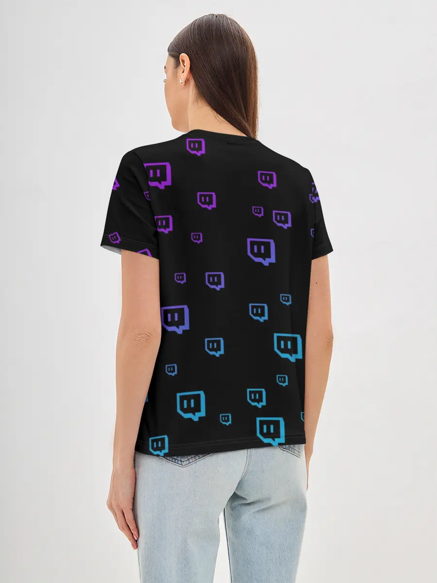 Женская базовая футболка / Twitch