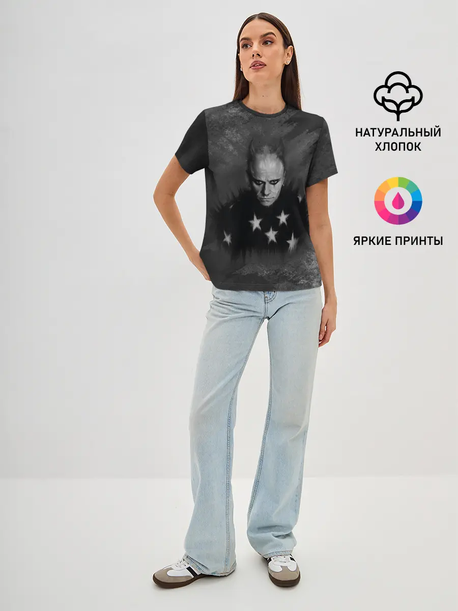 Женская базовая футболка / Keith Charles Flint | Кит Флинт