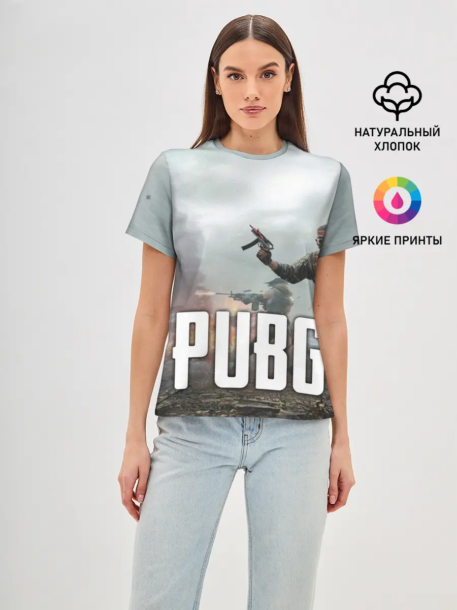 Женская базовая футболка / Pubg