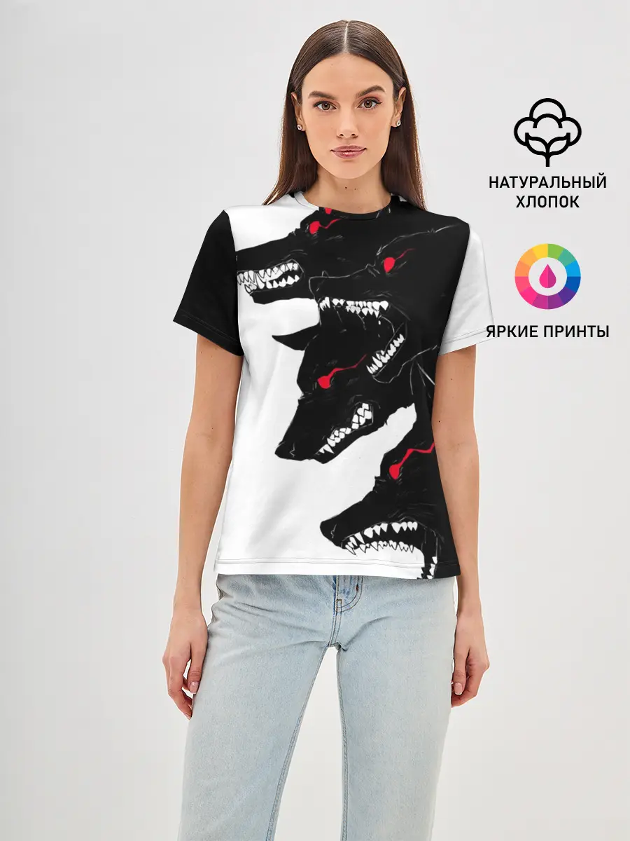 Женская базовая футболка / Gluttony