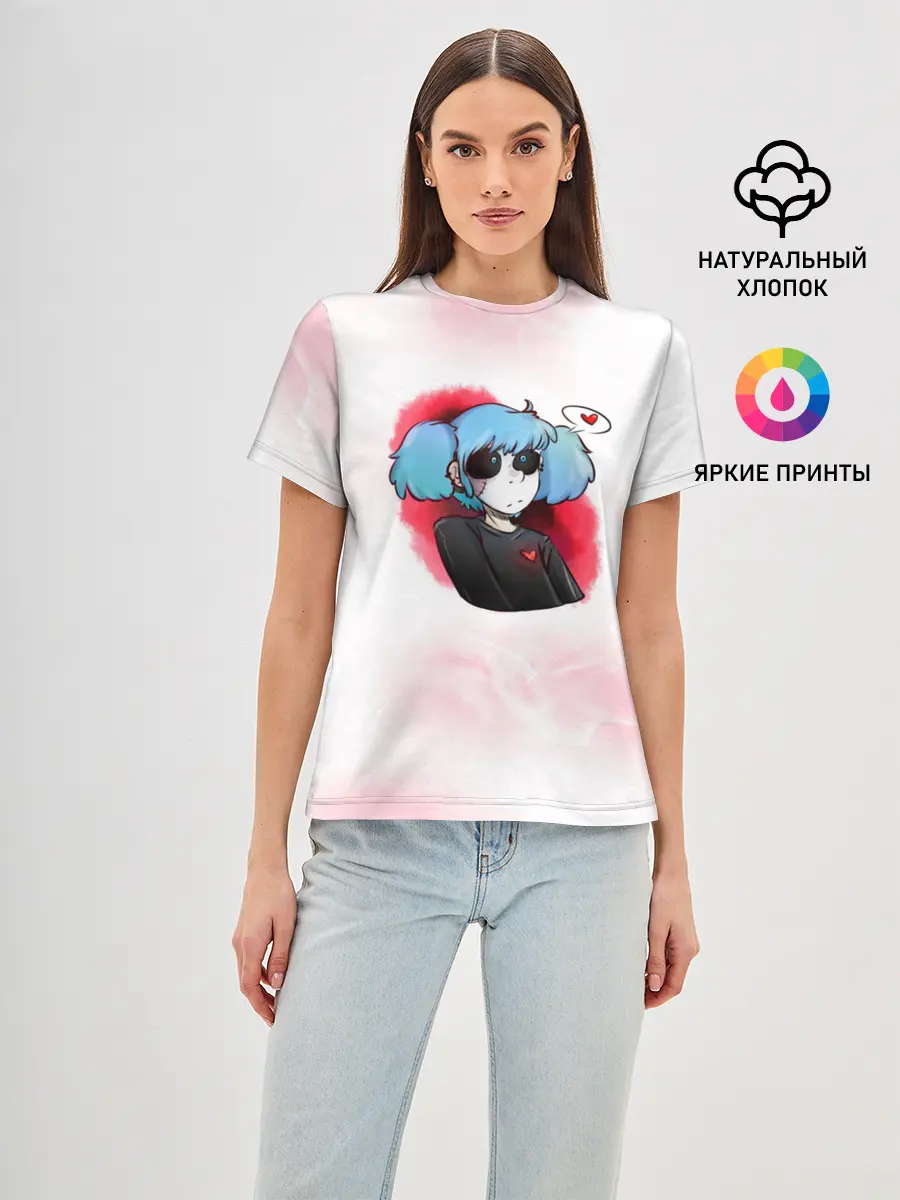 Женская базовая футболка / Sally Face