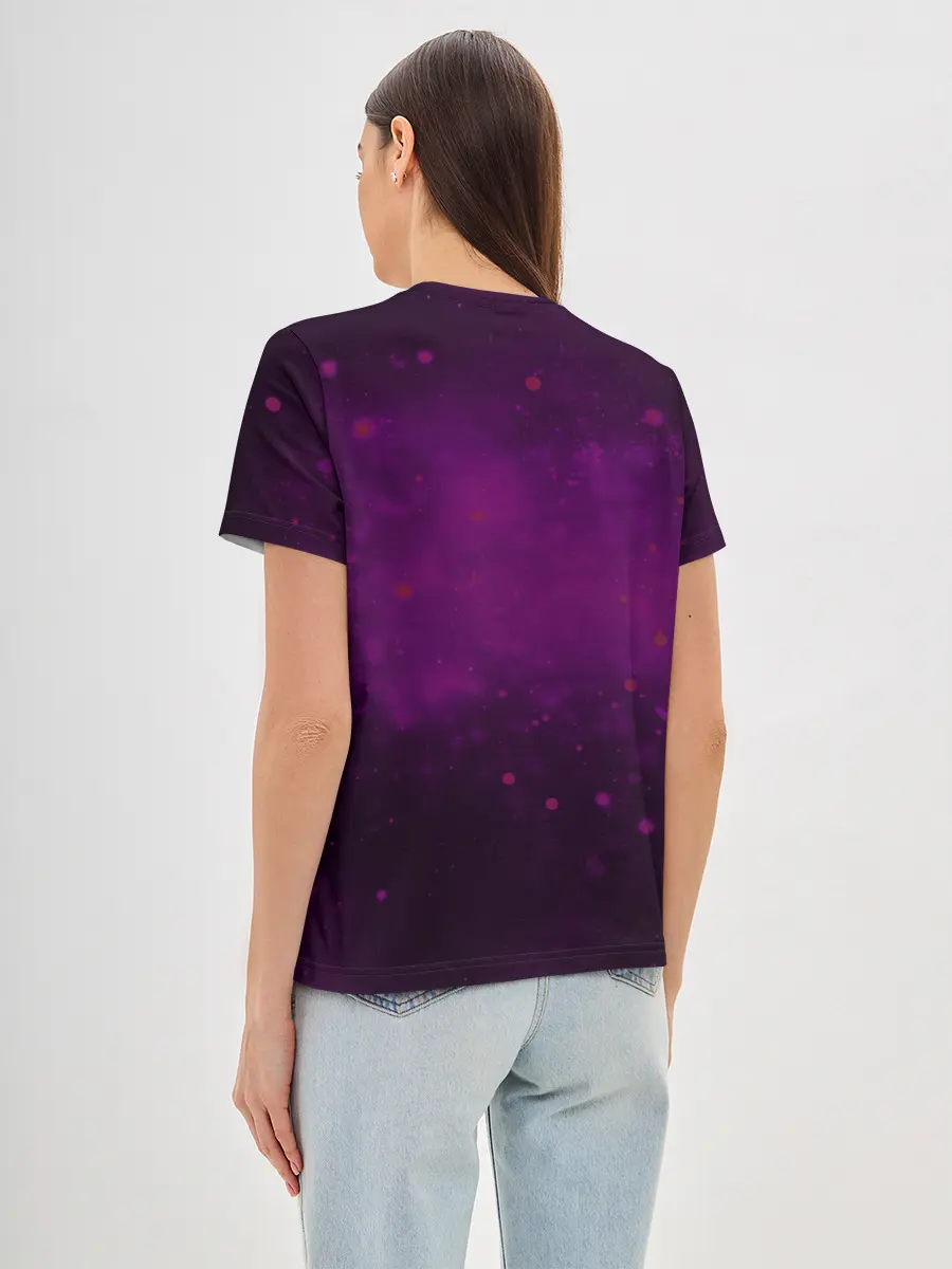 Женская базовая футболка / BILLIE EILISH | GLITCH