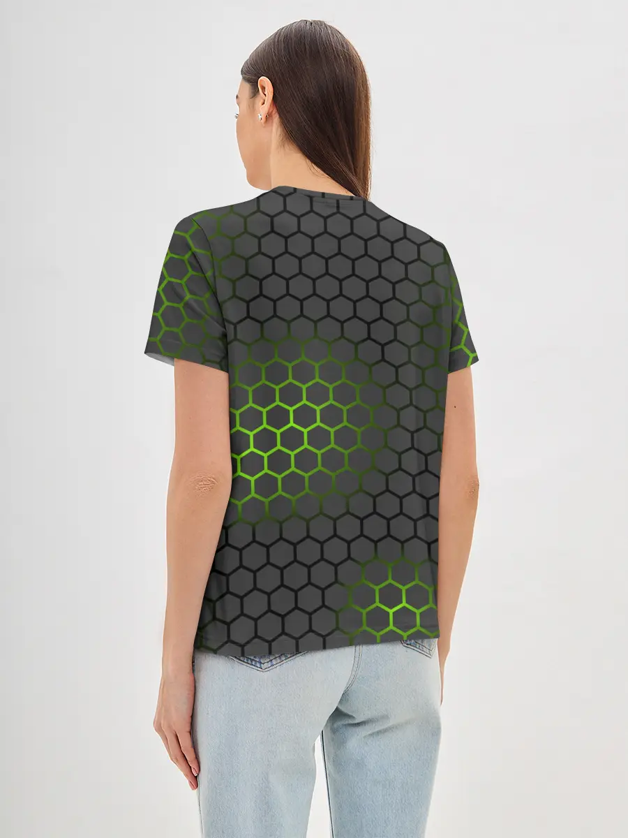 Женская базовая футболка / Ядерный реактор