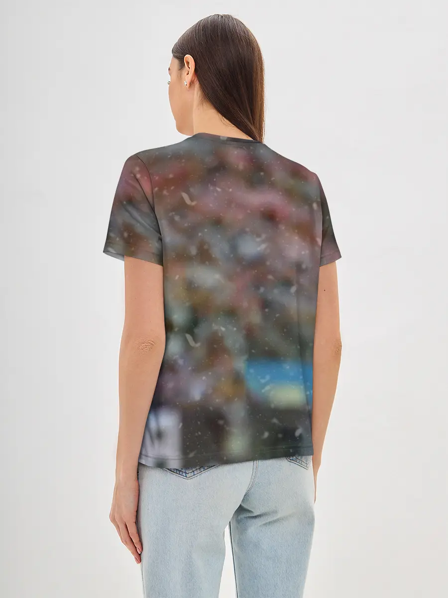 Женская базовая футболка / Месси Аргентина