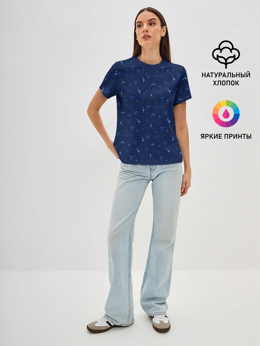 Женская базовая футболка / Овен