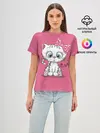 Женская базовая футболка / Cute